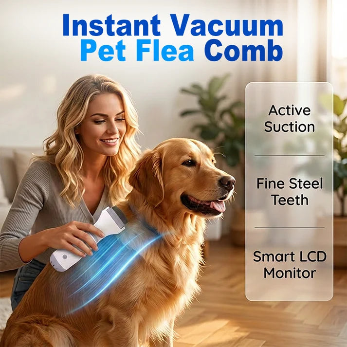 Electric Flea Removing Comb for Dogs & Cats