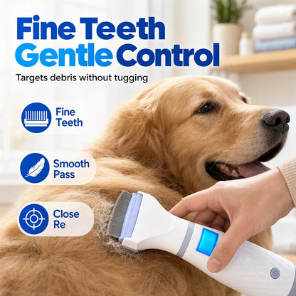 Electric Flea Removing Comb for Dogs & Cats