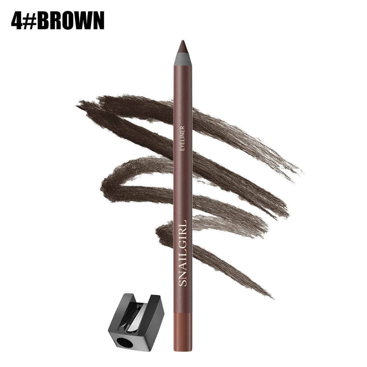 24HR Waterproof Eyeliner Pencil, Smudge-Proof Long-Lasting Smooth Cream Liner🖤