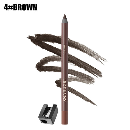 24HR Waterproof Eyeliner Pencil, Smudge-Proof Long-Lasting Smooth Cream Liner🖤